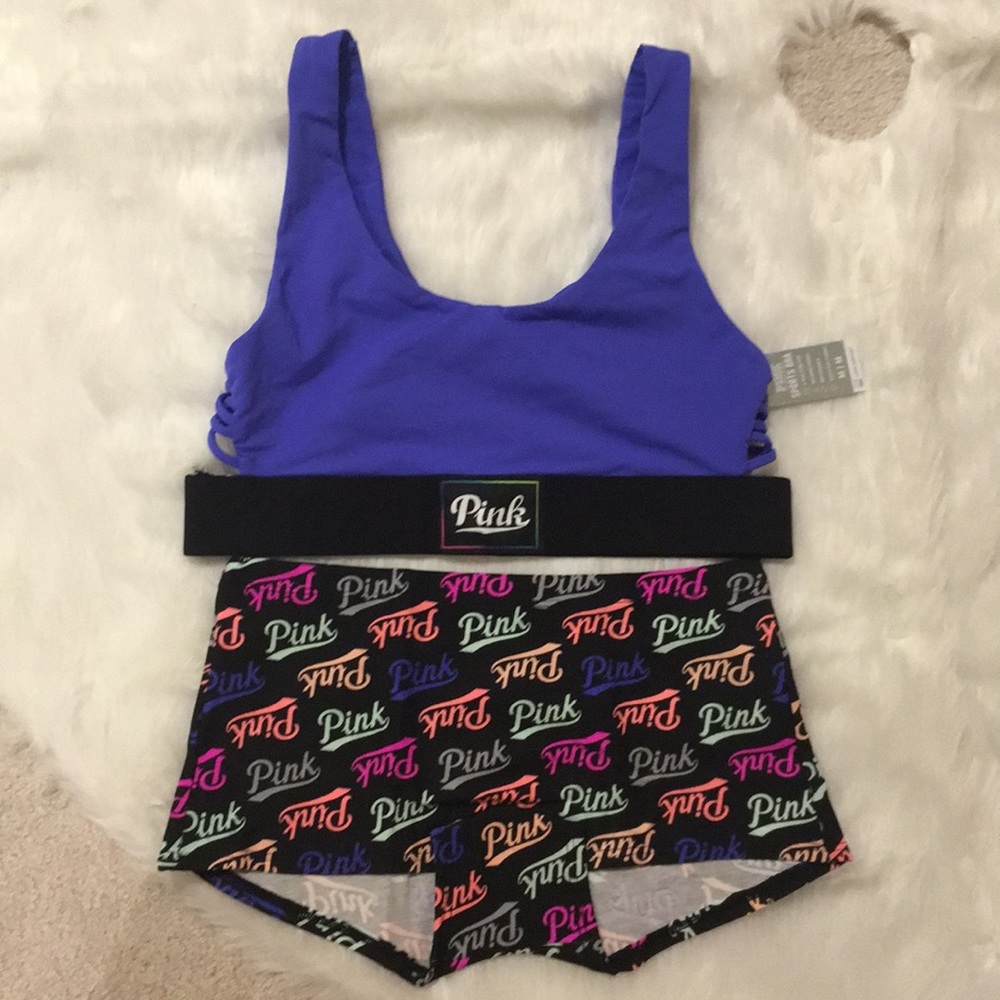 Victoria's Secret Pink Bra And Panty Set